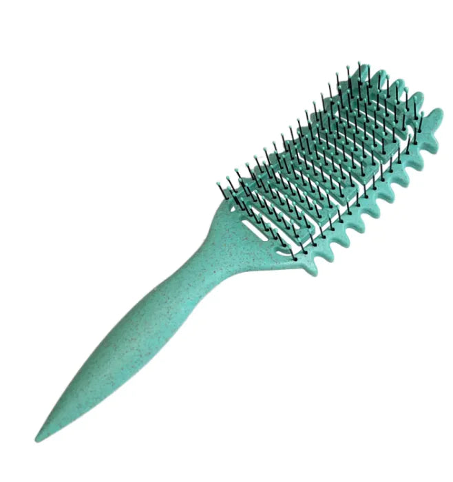 Krullenkam - Hollow Comb voor Krullen Definiëren & Volume met Massage Effect