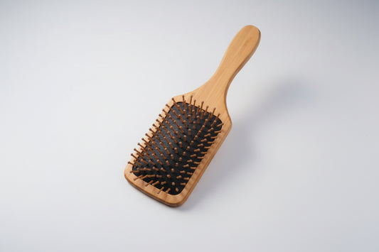 Bamboe Haarborstel - Natuurlijke Ontwarrende Borstel met Massage Effect