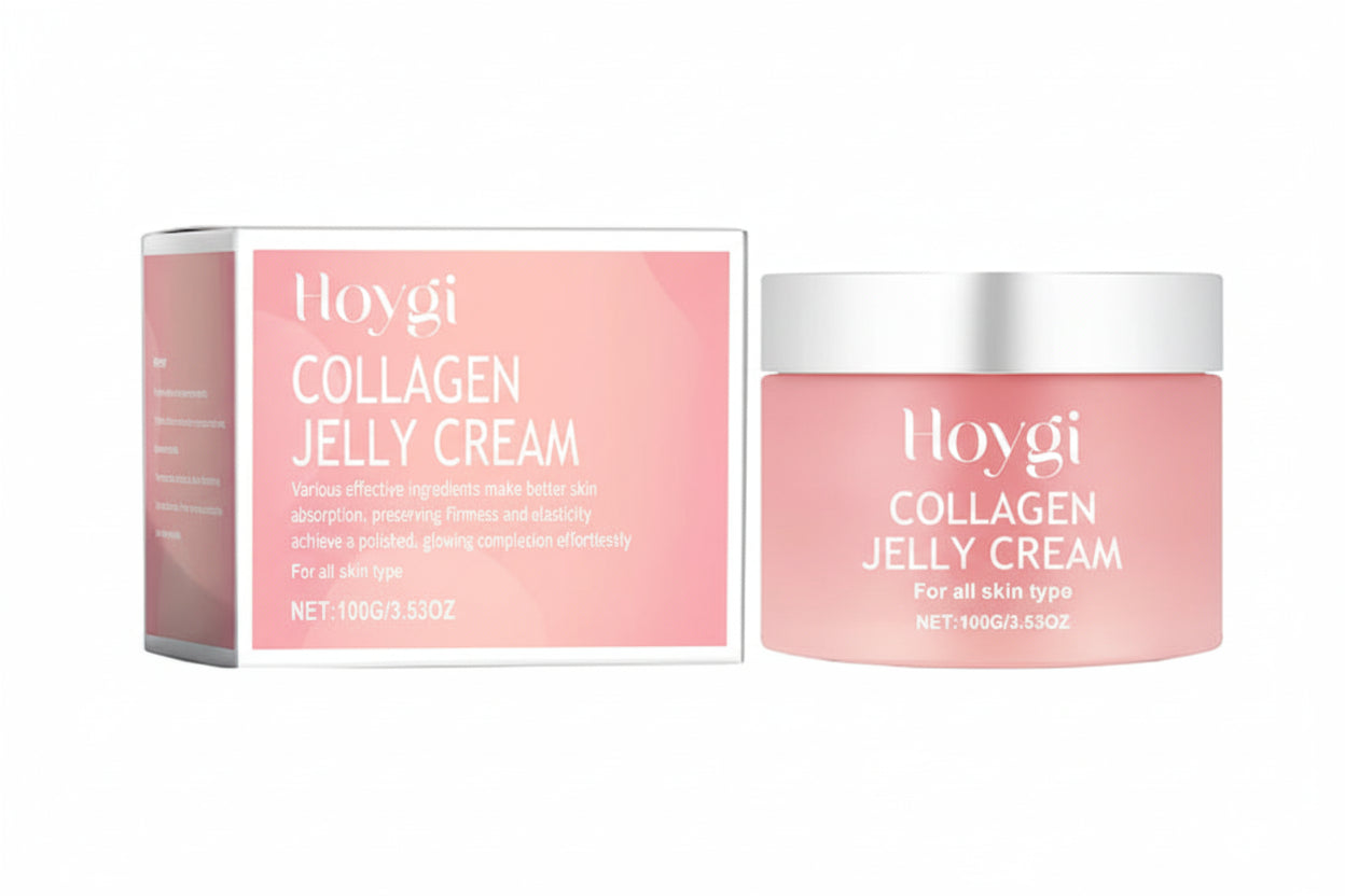 Collagen Jelly Cream - 24u Hydratatie met Niacinamide & Collageen voor Strakke Huid
